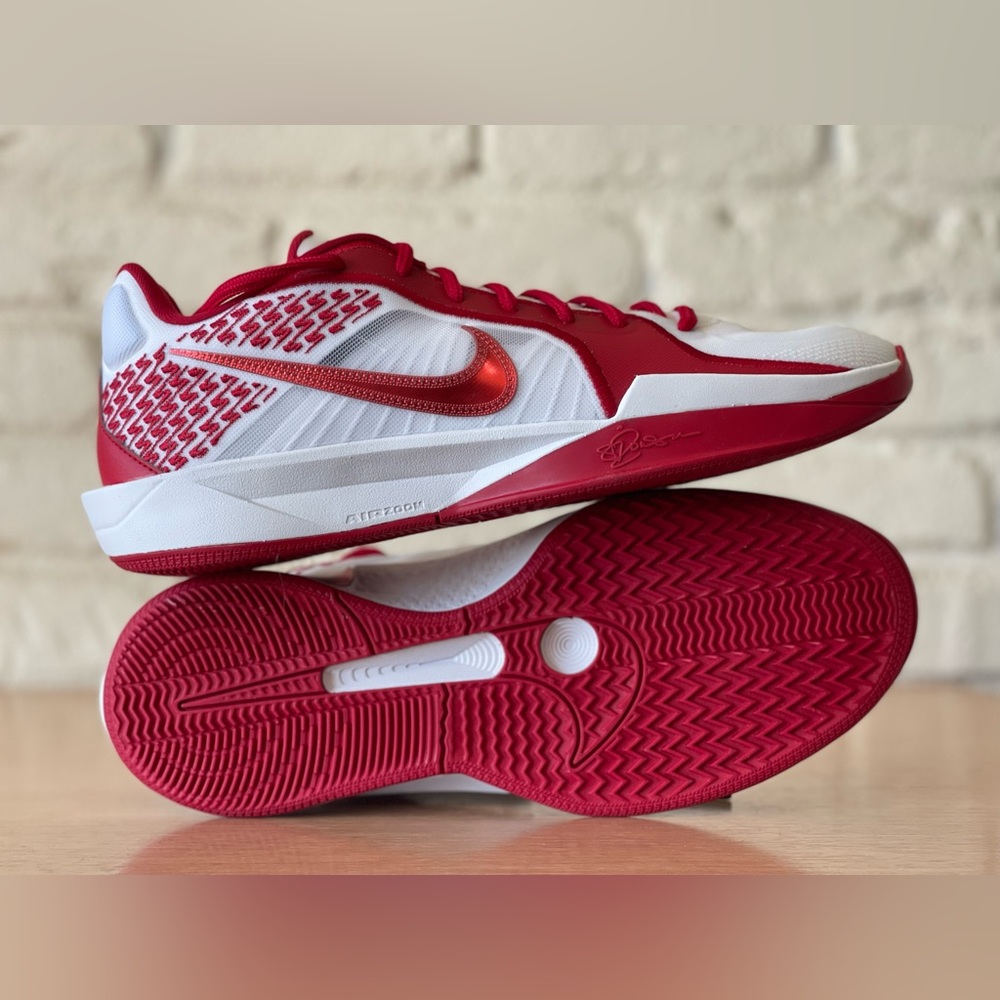Nike Sabrina 2 Nike By You White Red Kobe Women Size 12/Men Size 10.5 HF0670-900